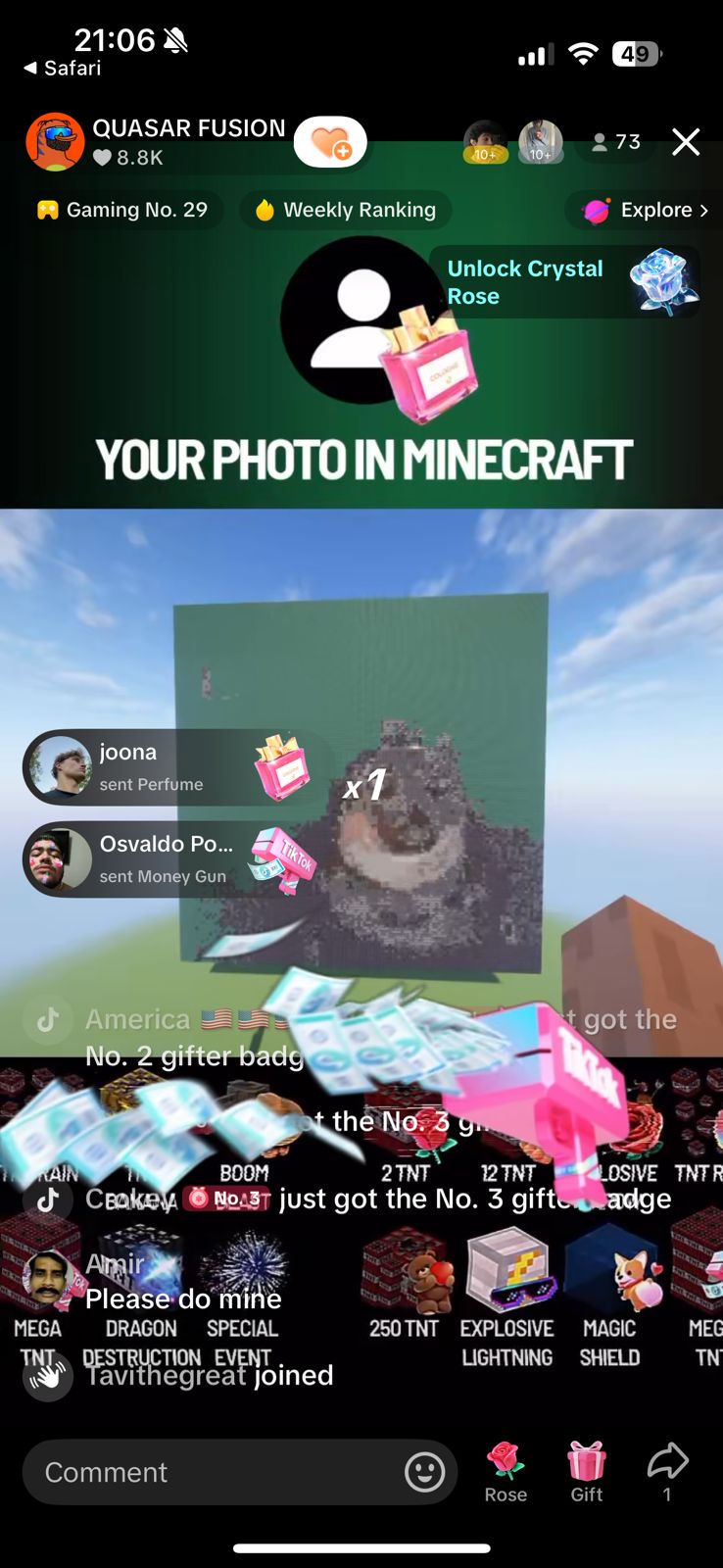 S4VCRAFT ao vivo