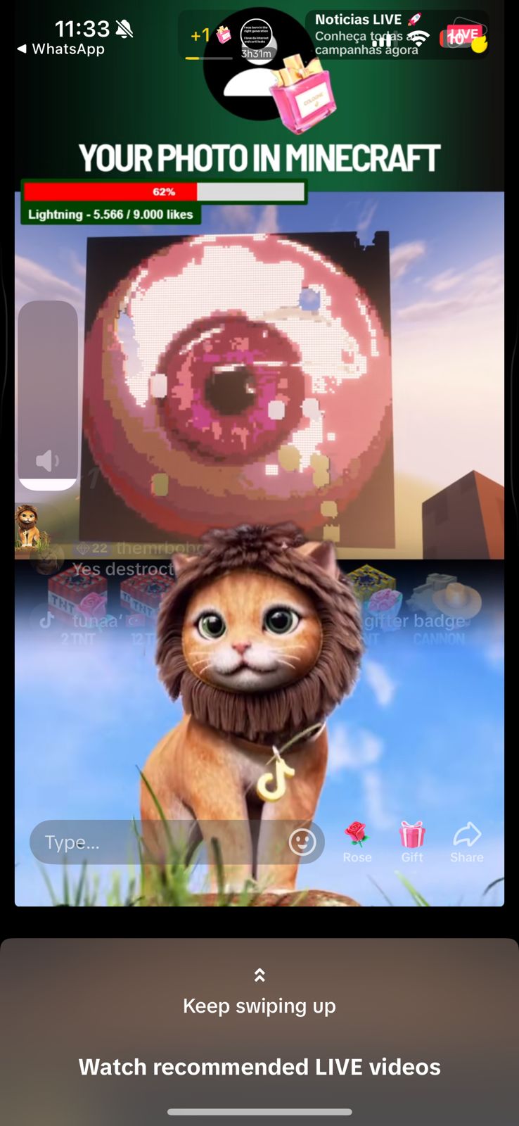 S4VCRAFT ao vivo